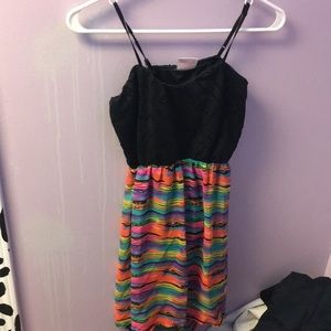 small colorful party dress